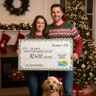 Refinance your next vehicle at SUN Credit Union.