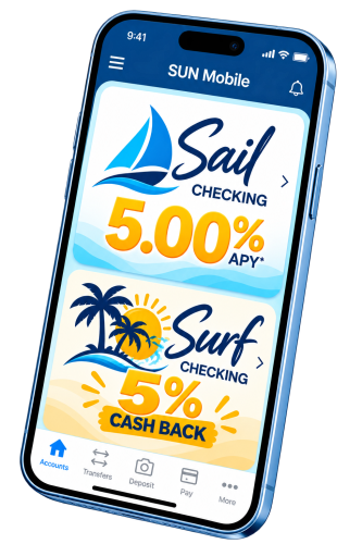 SUN Mobile Banking Promo Mockup
